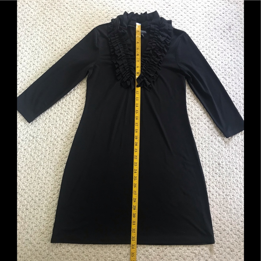 Enfocus Studio Ruffle V-Neck Dress - Picture 10 of 13